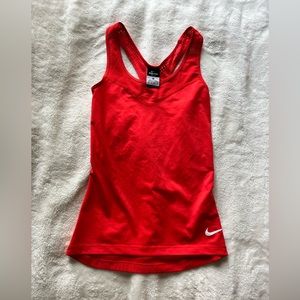 Nike Pro Dri-fit red tank